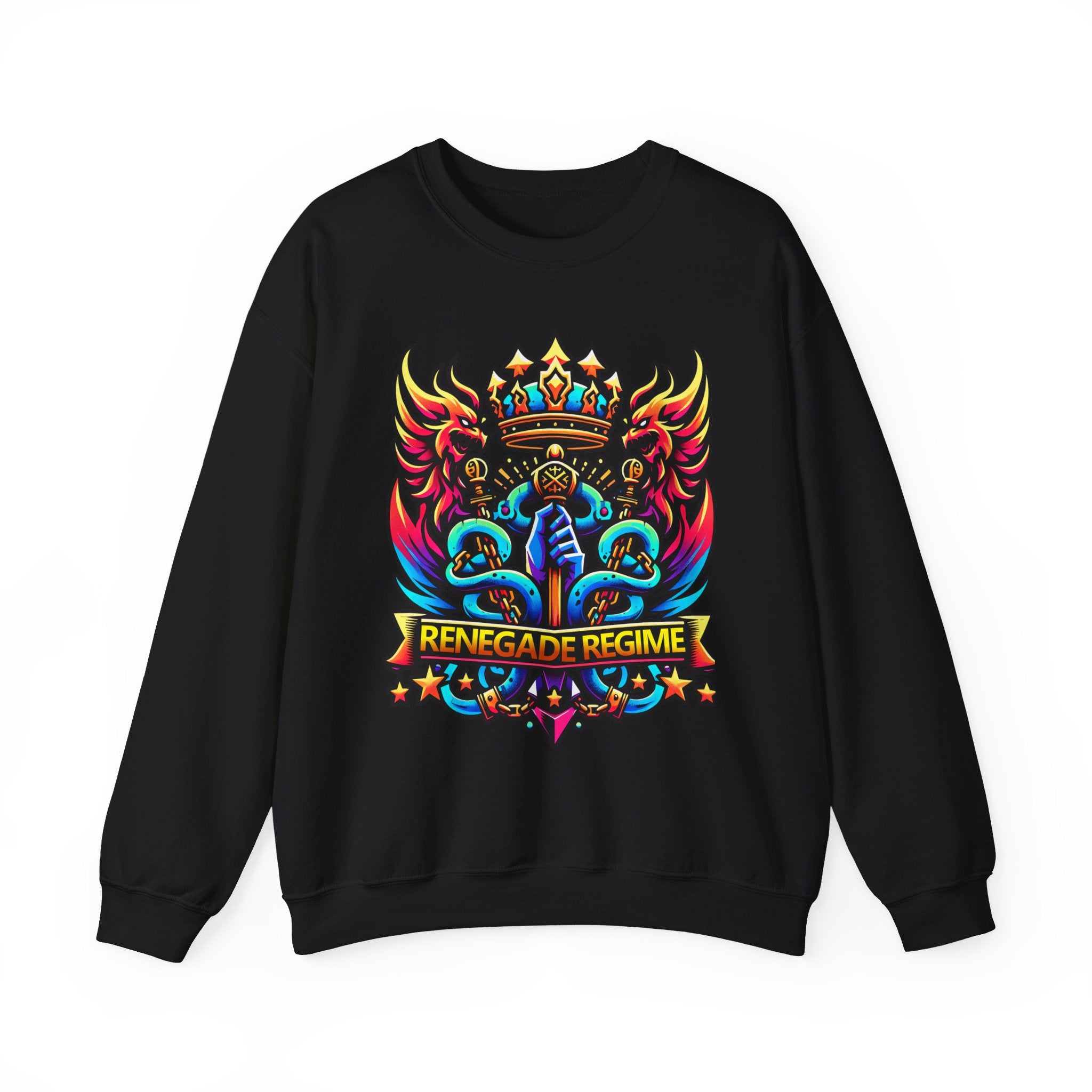 Creature's on Anchor Black Sweatshirt