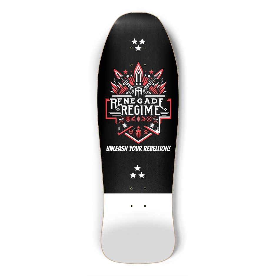 Firework's Shredder shape Skateboard