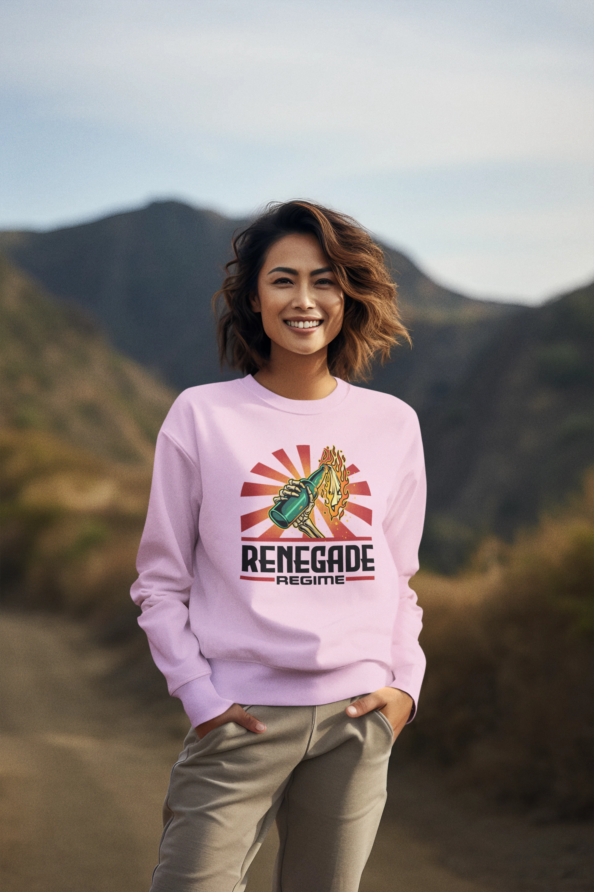 Renegade Rundhals-Sweatshirt - RR22