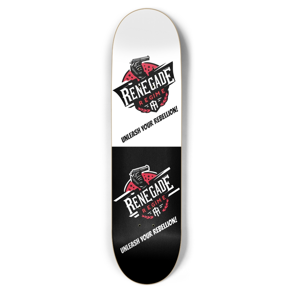 RenegadeRegime Signature Skateboard - 8.5