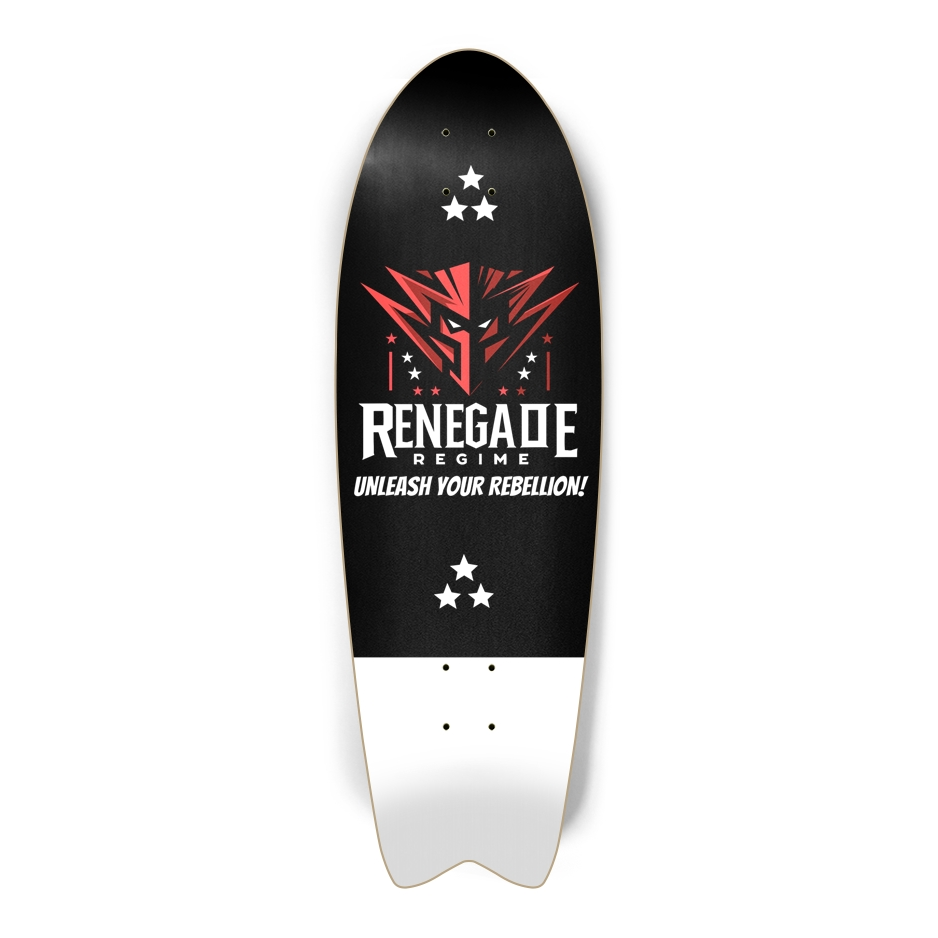 RenegadeRegime Fishtail Skateboard