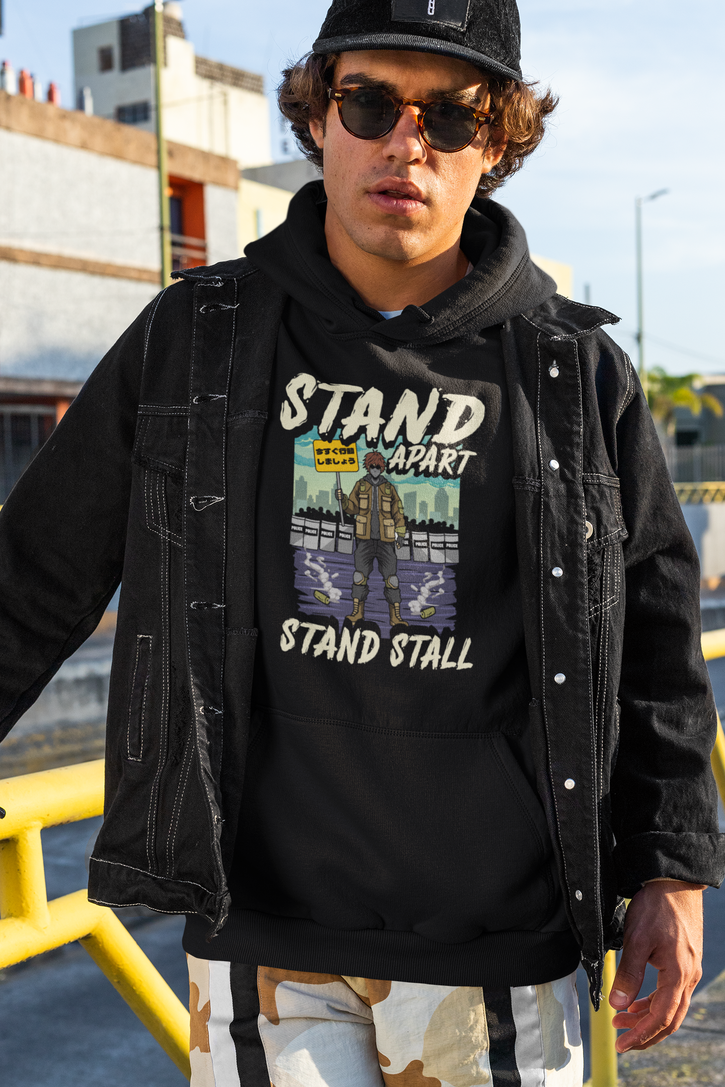 Street Protestor Hooded Sweatshirt