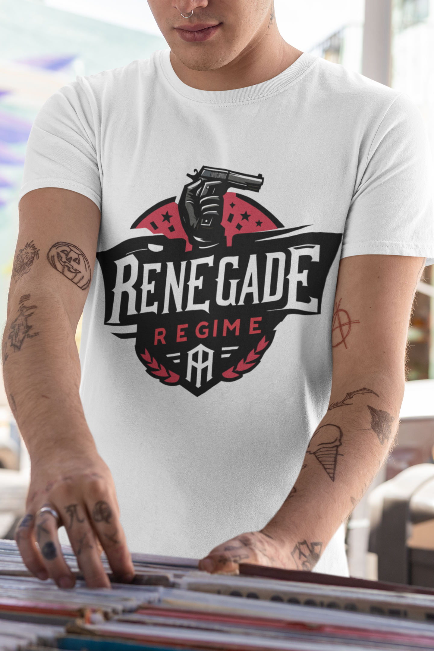 RenegadeRegime signature logo - T-shirt