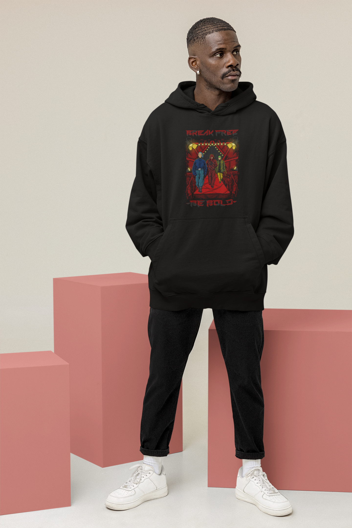 Rebel Fashion Show Hooded Sweatshirt